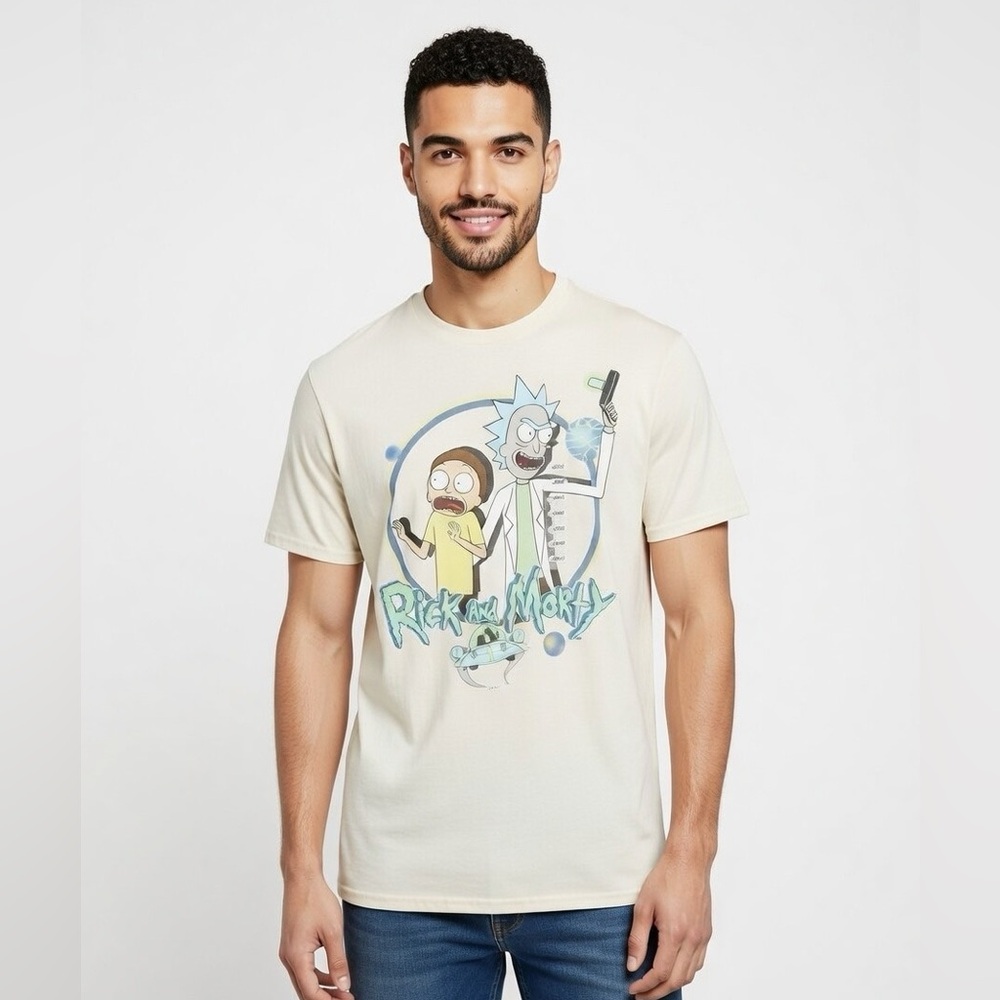 Rick and Morty Adult Swim Graphic T-Shirt